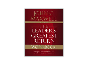 Workbook The Leaders Greatest Return