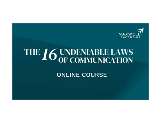 The 16 Undeniable Laws of Communication Online Course