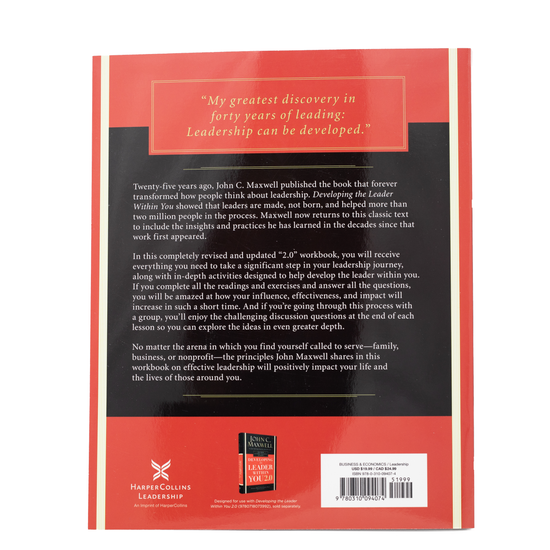 Developing the Leader Within You Workbook
