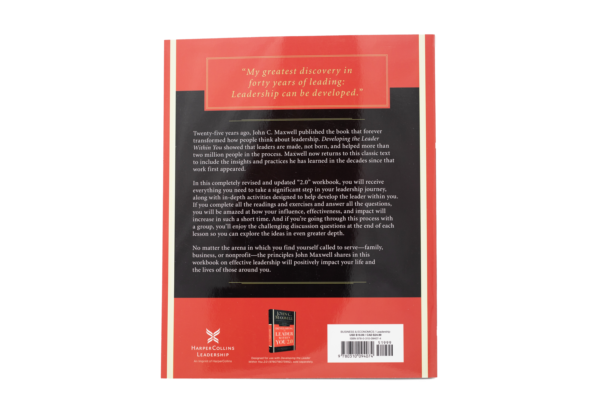 Developing the Leader Within You Workbook