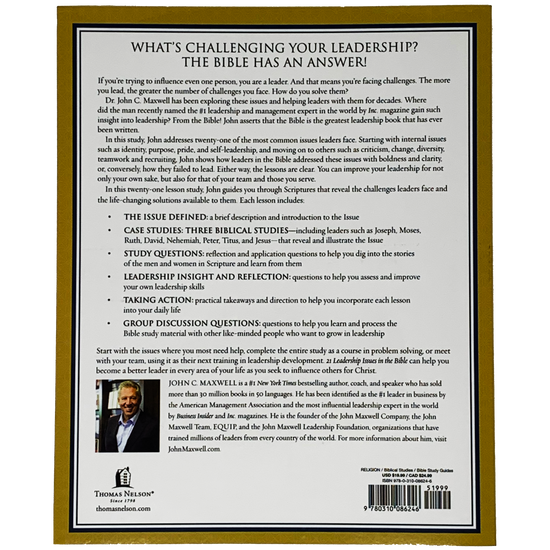 21 Leadership Issues in the Bible