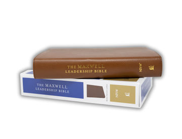 The Maxwell Leadership Bible NIV [Brown Premium Genuine Leather] - Third Edition Comfort Print