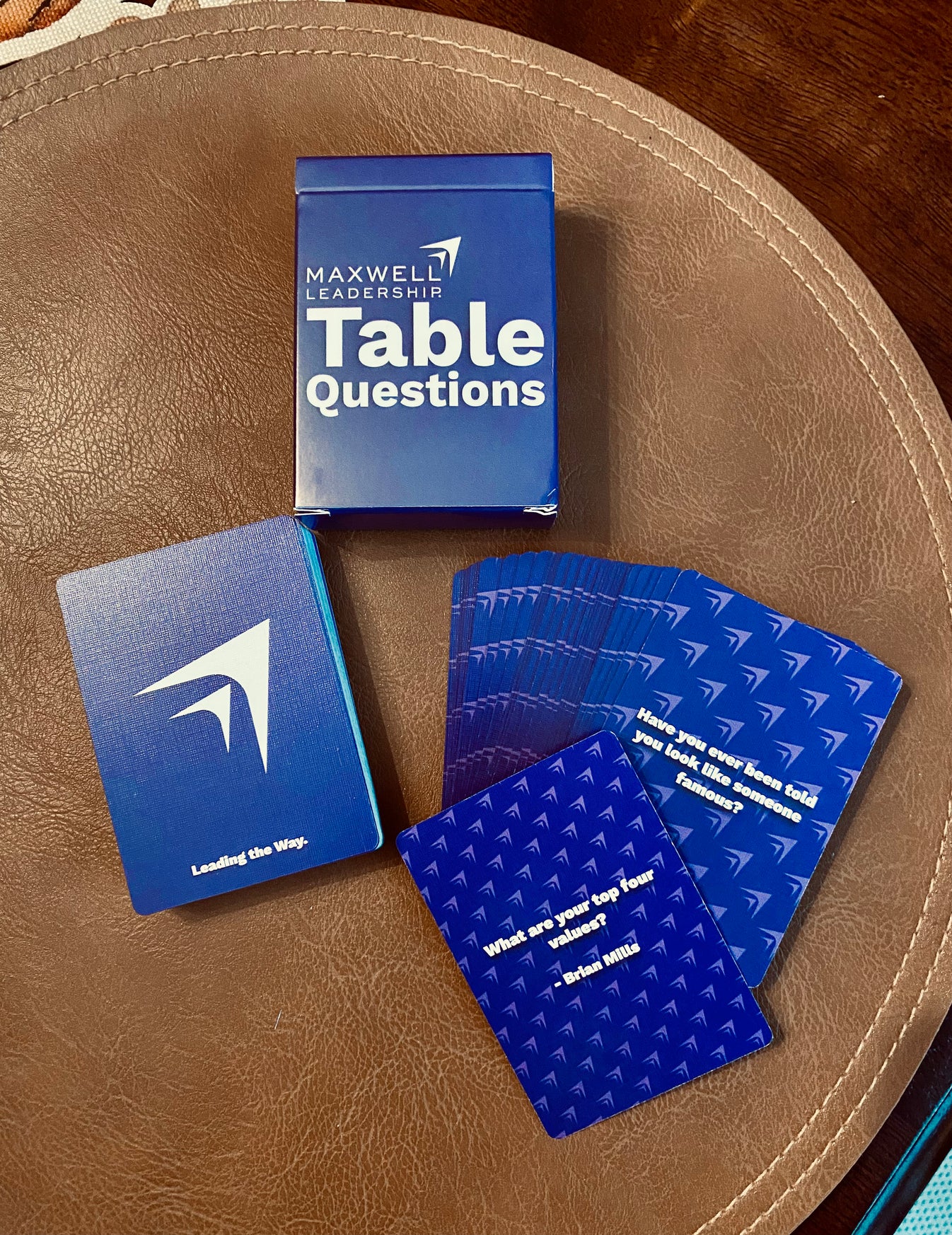 TABLE QUESTION CARD DECK – Maxwell Leadership